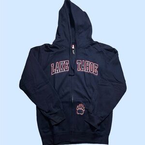 Dodger Lake Tahoe Navy Blue Zip Up Jacket